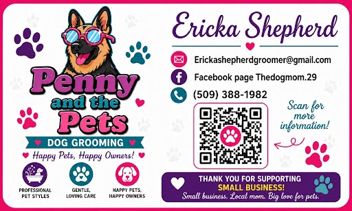 Penny and the Pets – The Dog Mom mobile pet grooming