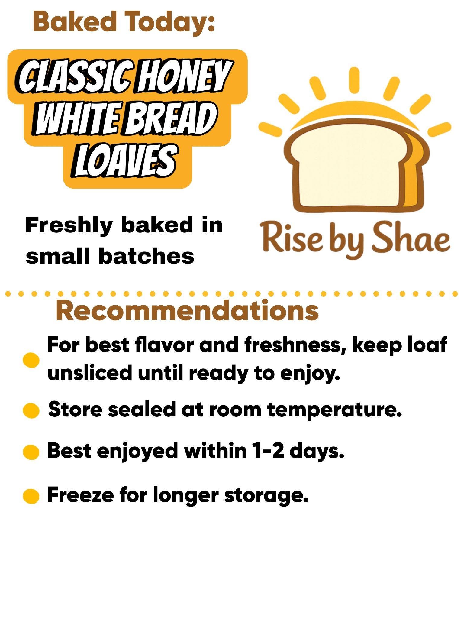 Rise By Shae – Baking with simple ingredients, from scratch
